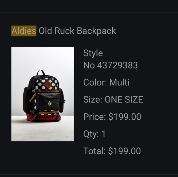 Aldies Old Ruck Backpack - Picture 3 of 9